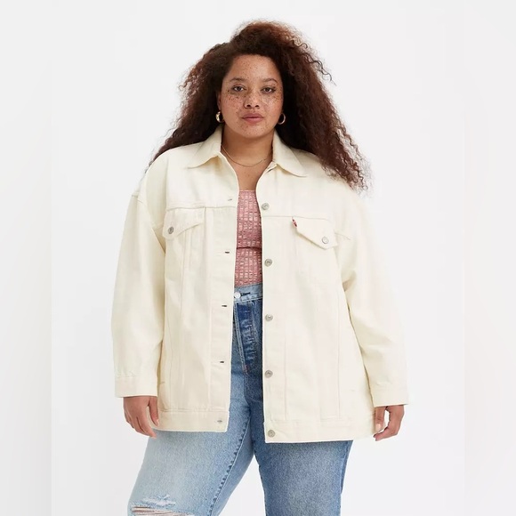 Levi’s Women’s Baggy Trucker Jacket - Plus Size 1X - Picture 1 of 2